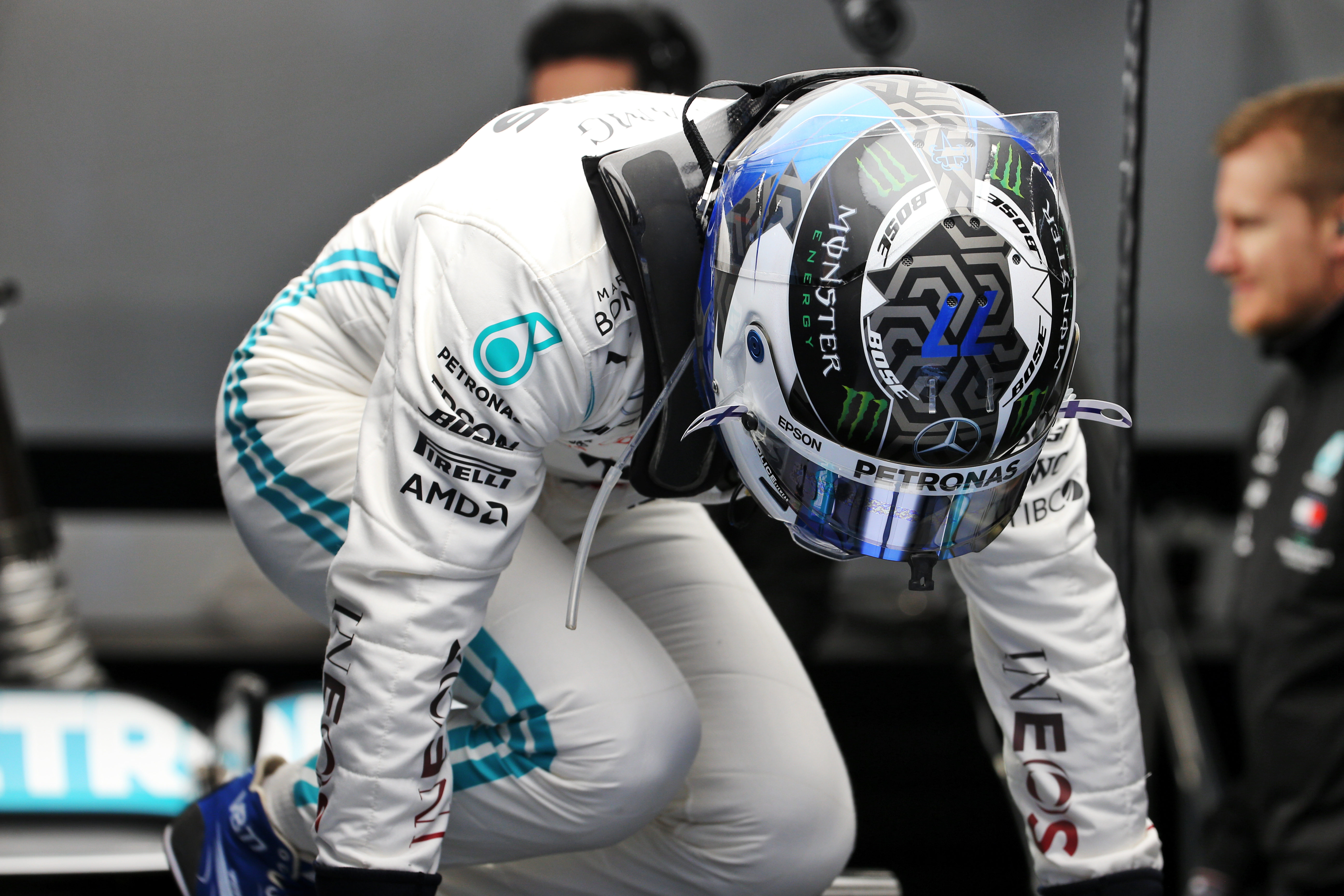 Valtteri Bottas Mercedes F1 testing Barcelona 2020