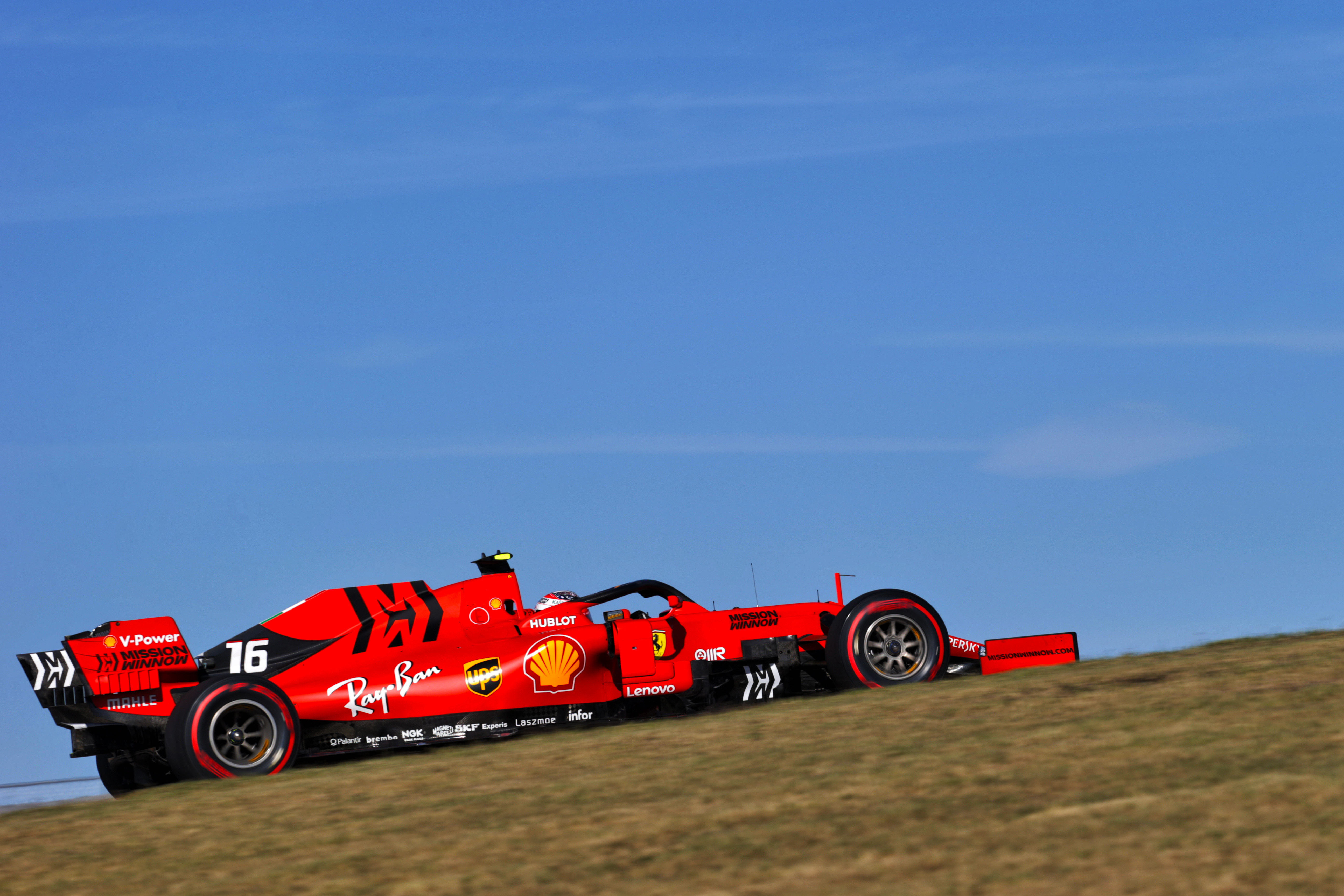 Charles Leclerc Ferrari US GP 2019 Austin