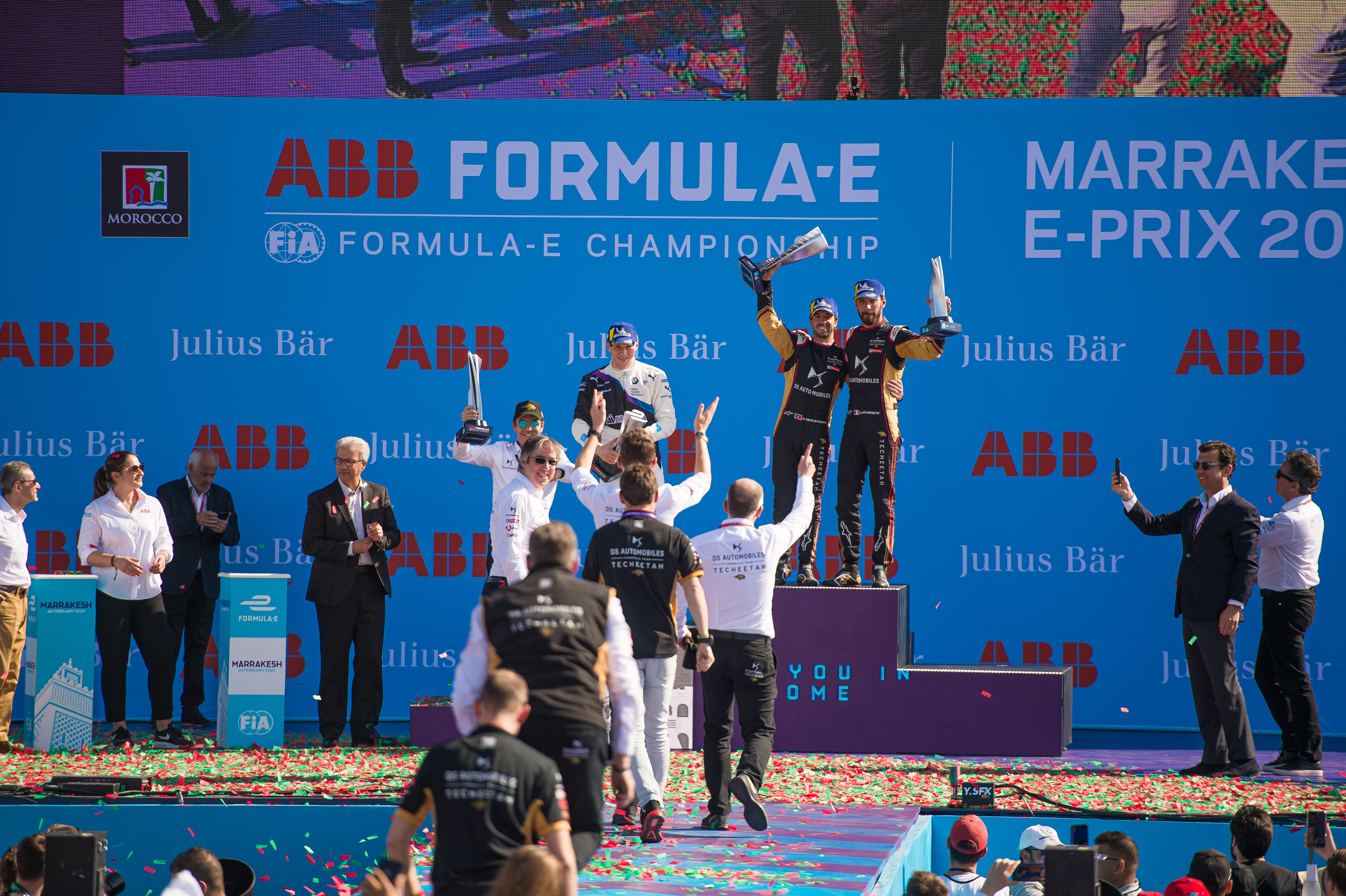 Vergne DS Techeetah Marrakesh Formula E 2020