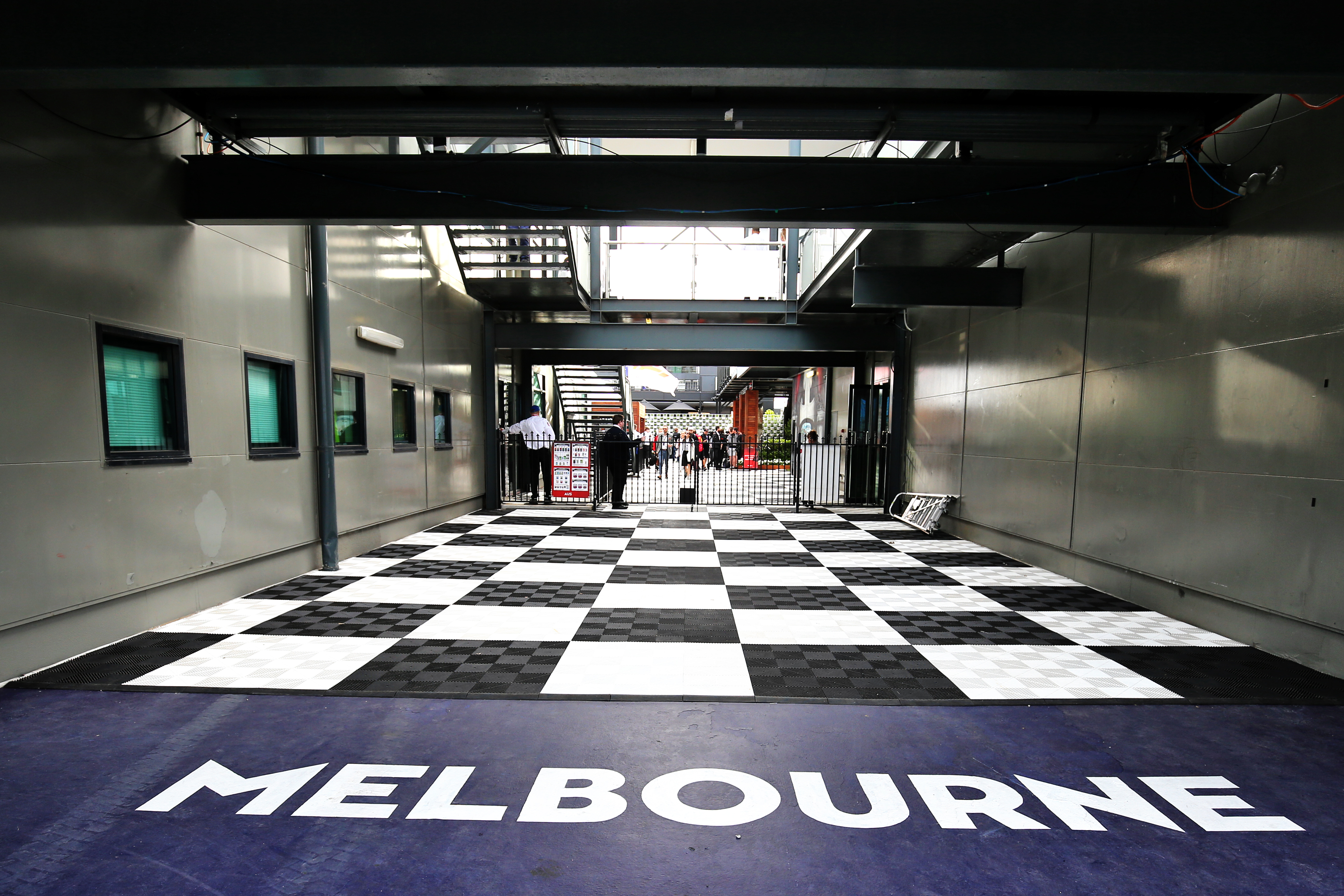 Melbourne Australian Grand Prix paddock 2020