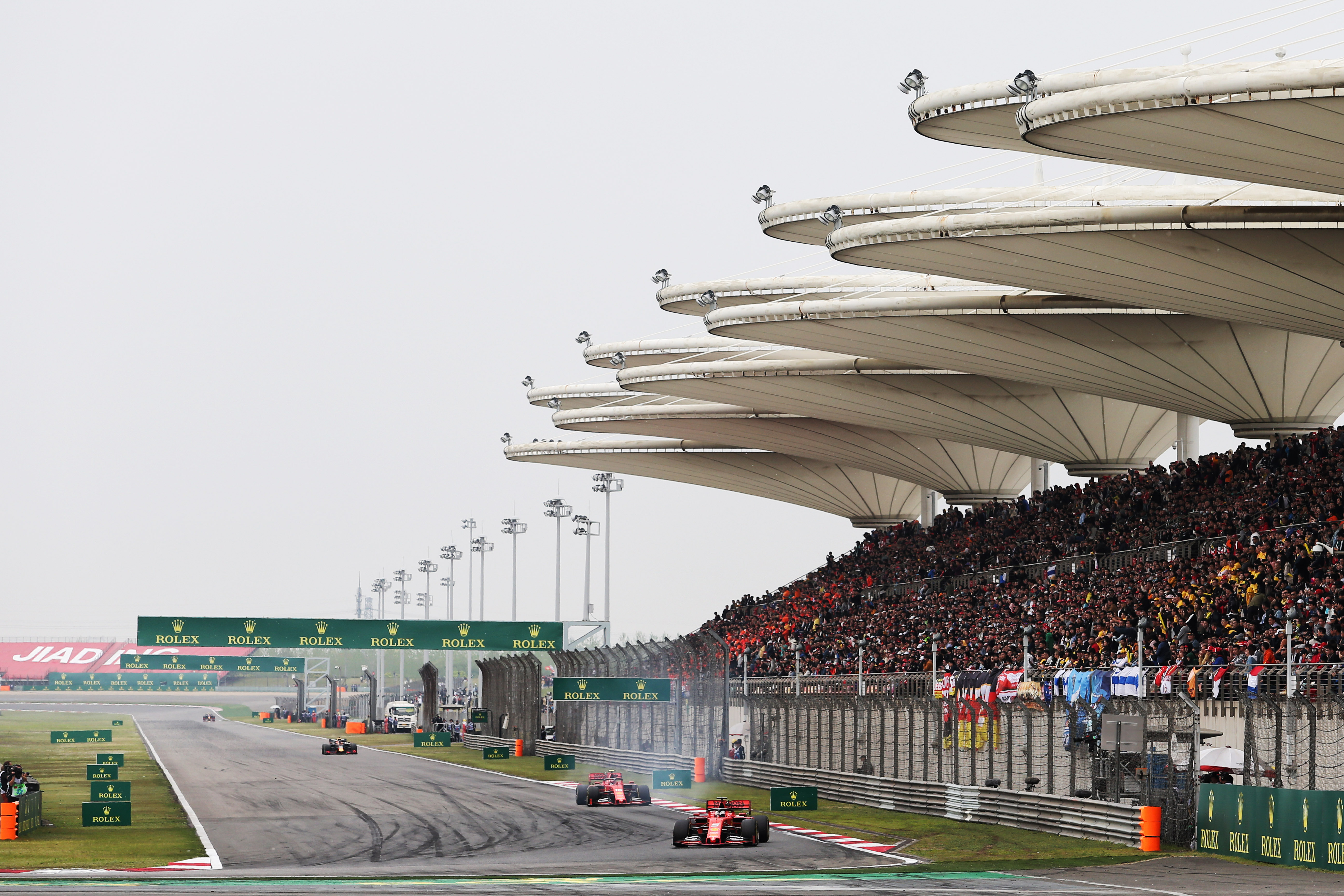 Motor Racing Formula One World Championship Chinese Grand Prix Race Day Shanghai, China