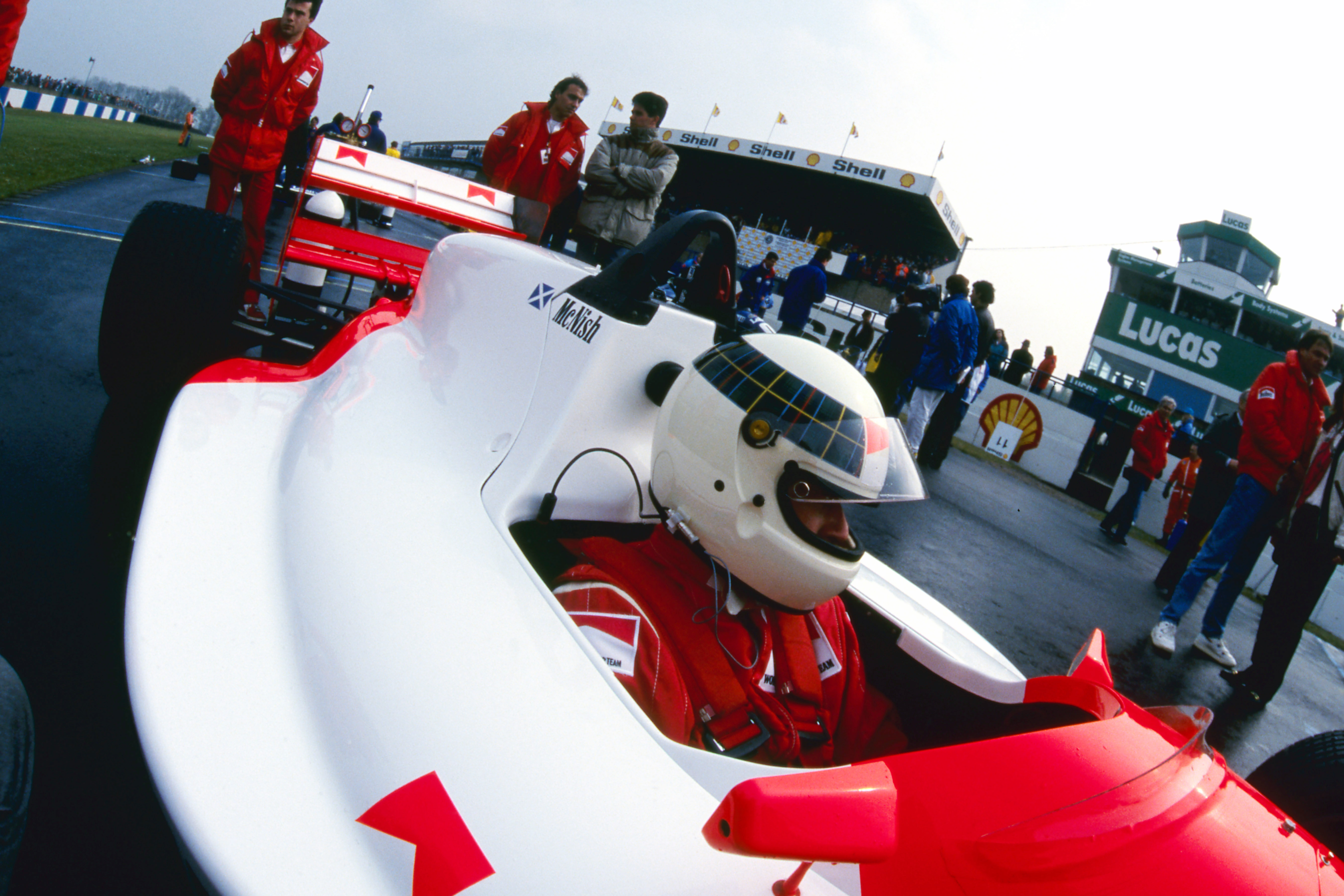 Allan McNish Donington Park Formula 3000 1990
