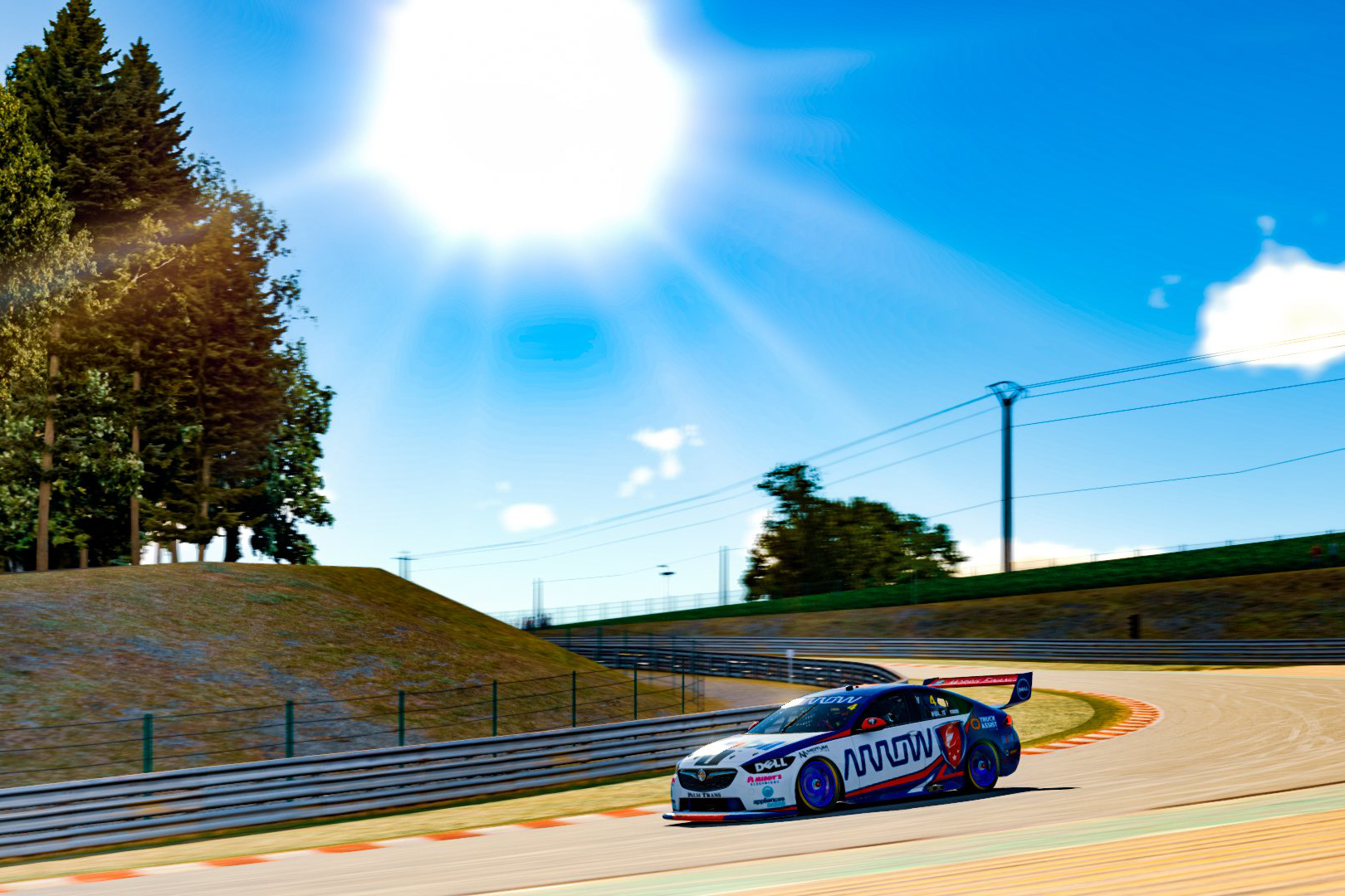 Lando Norris Spa Supercars Eseries
