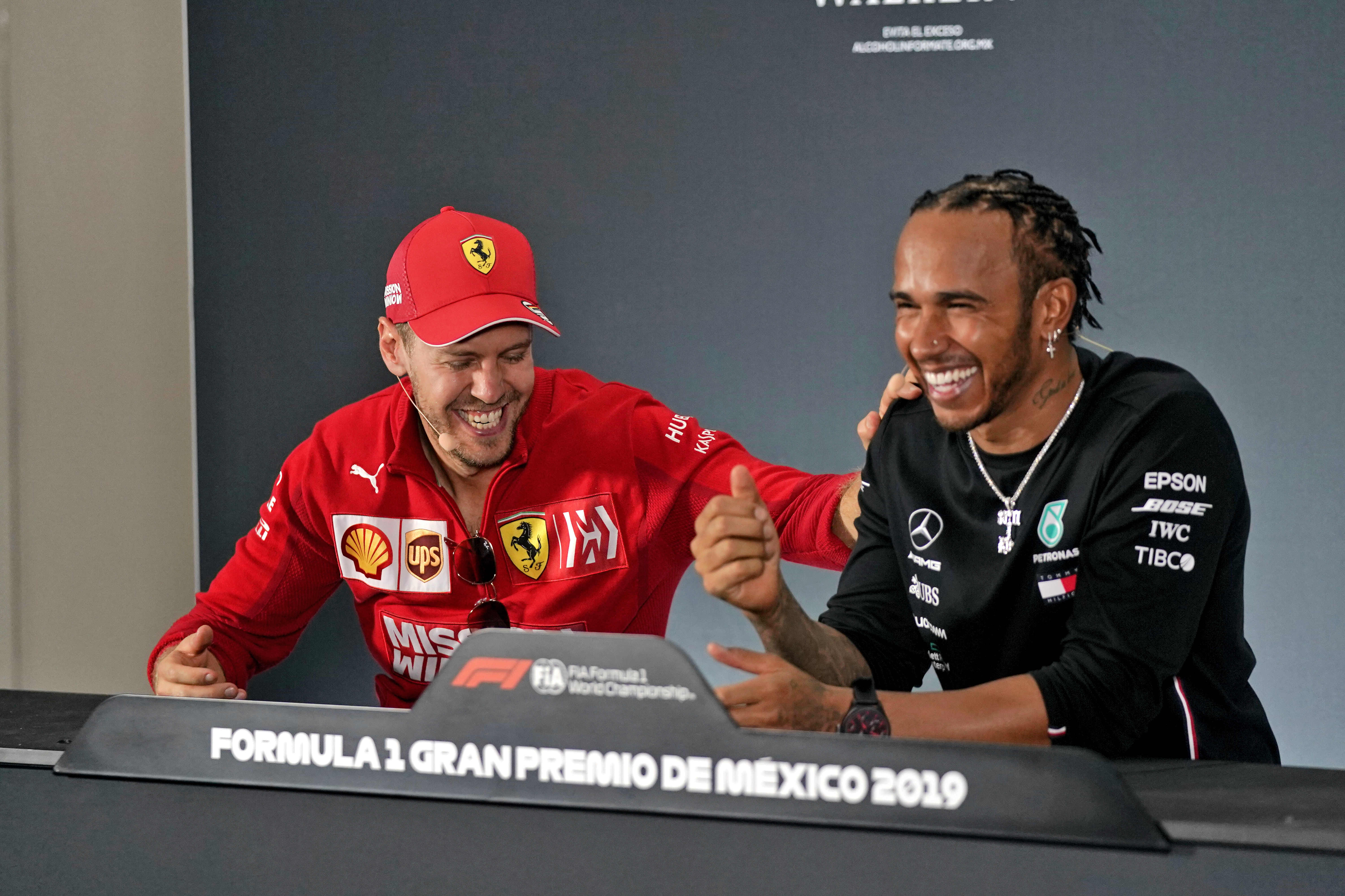 Sebastian Vettel Lewis Hamilton
