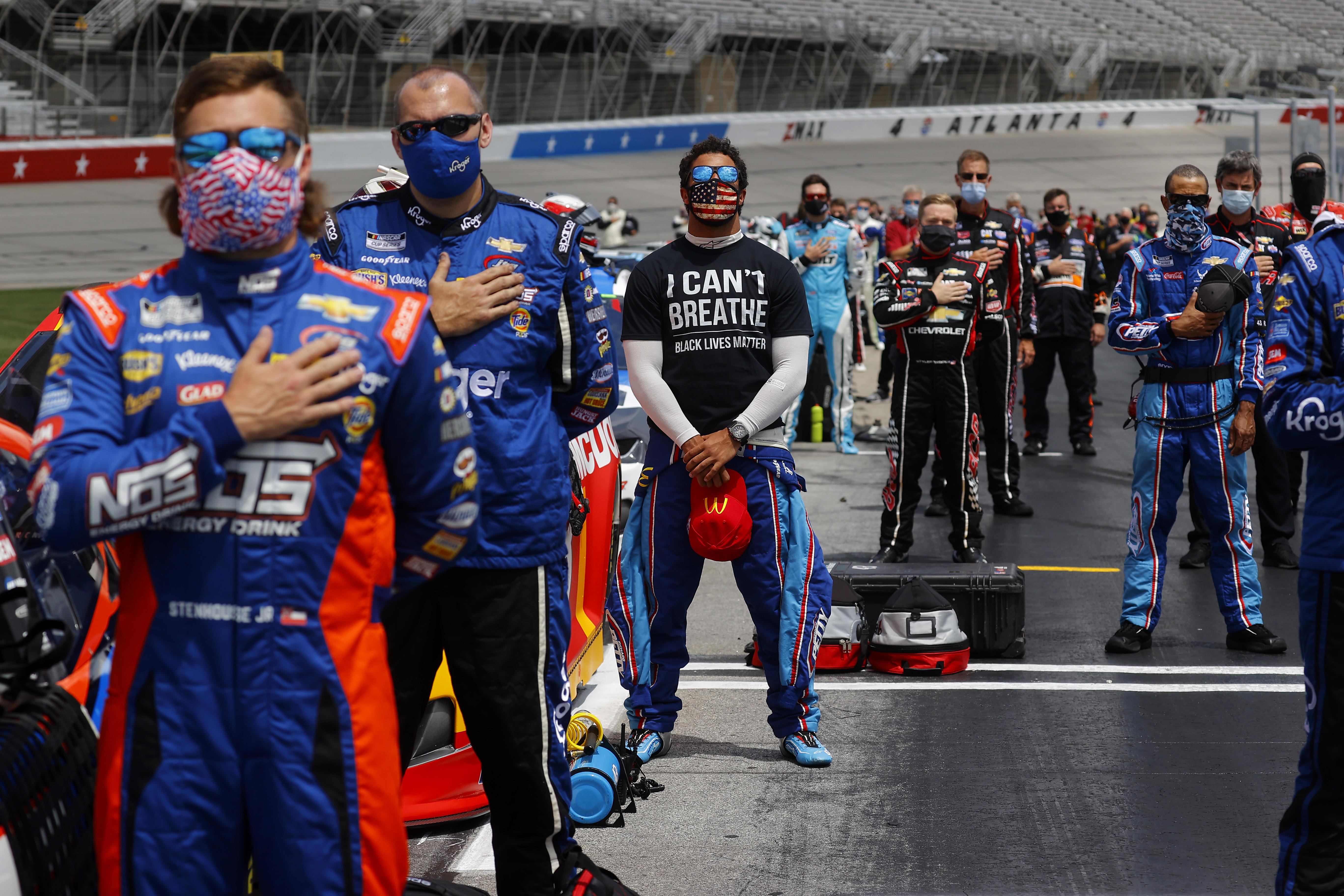 Bubba Wallace Black Lives Matter NASCAR Martinsville 2020