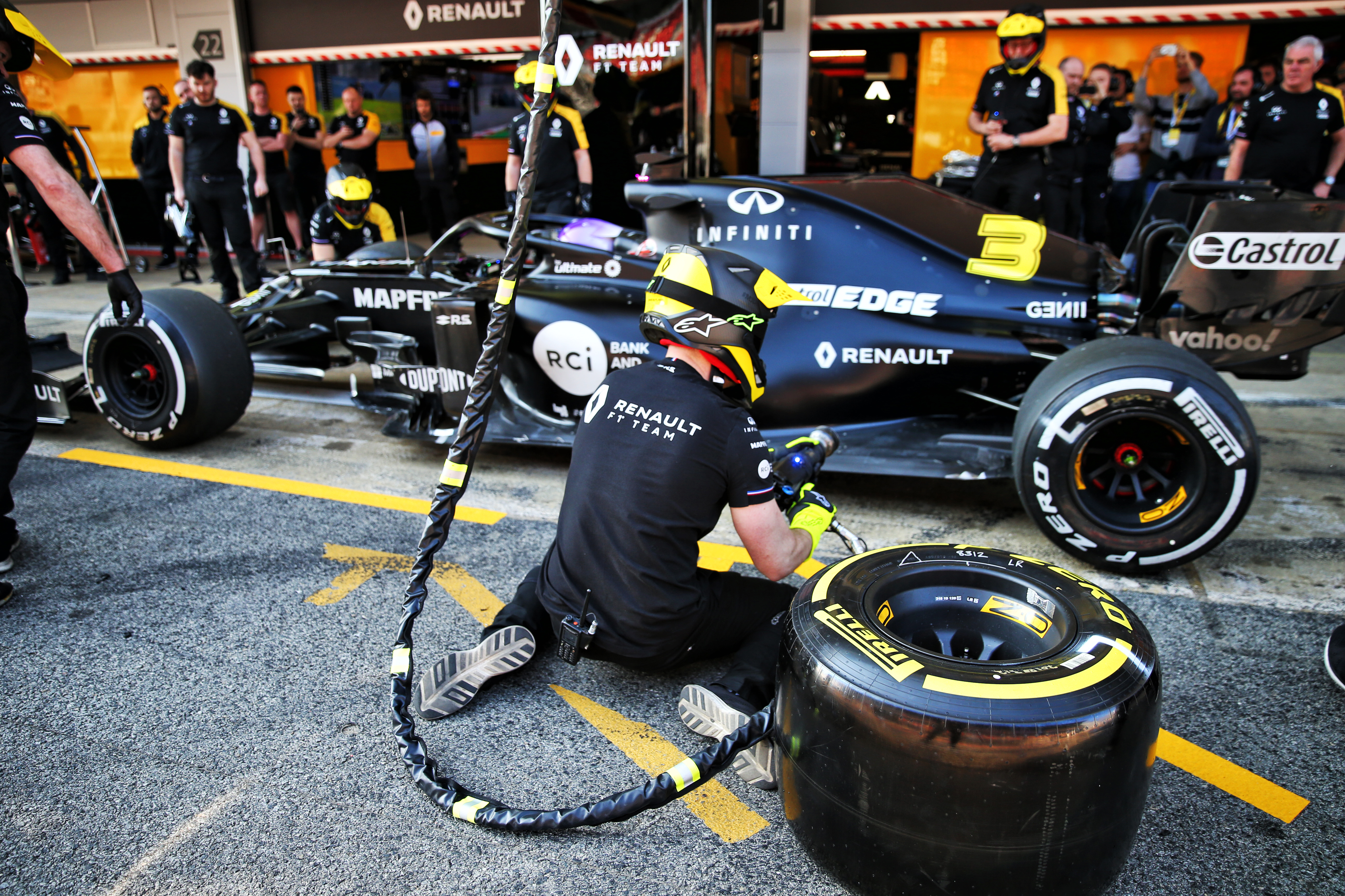Motor Racing Formula One Testing Test One Day 3 Barcelona, Spain