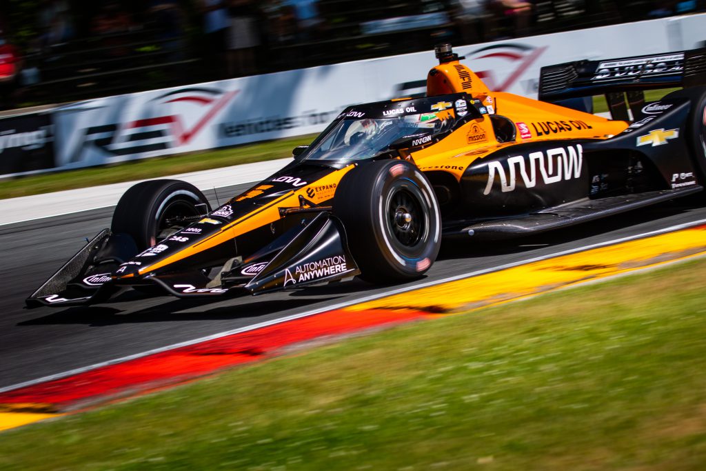 Arrow McLaren SP IndyCar team gets first pole with O'Ward - The Race