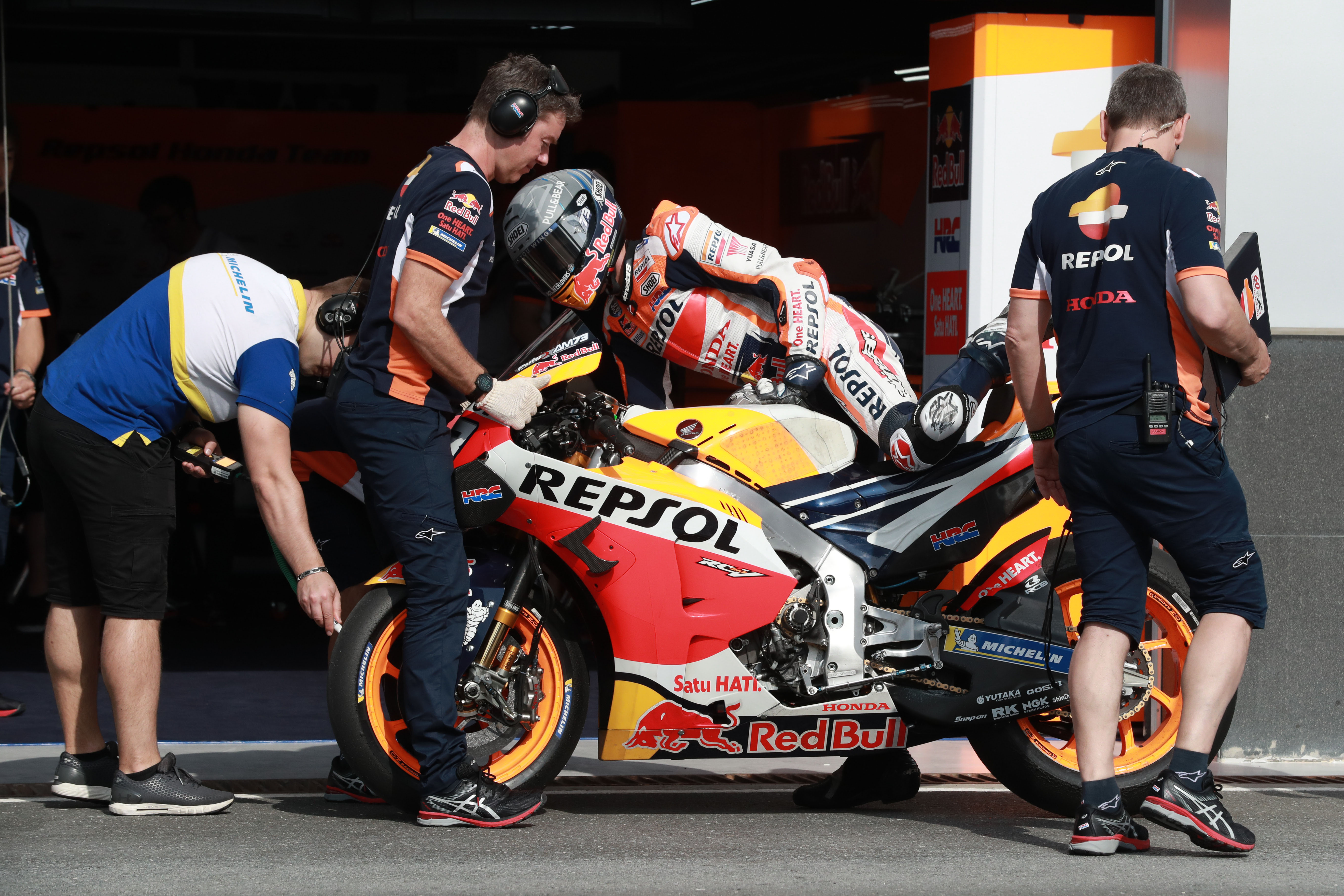 Alex Marquez Honda MotoGP testing 2020