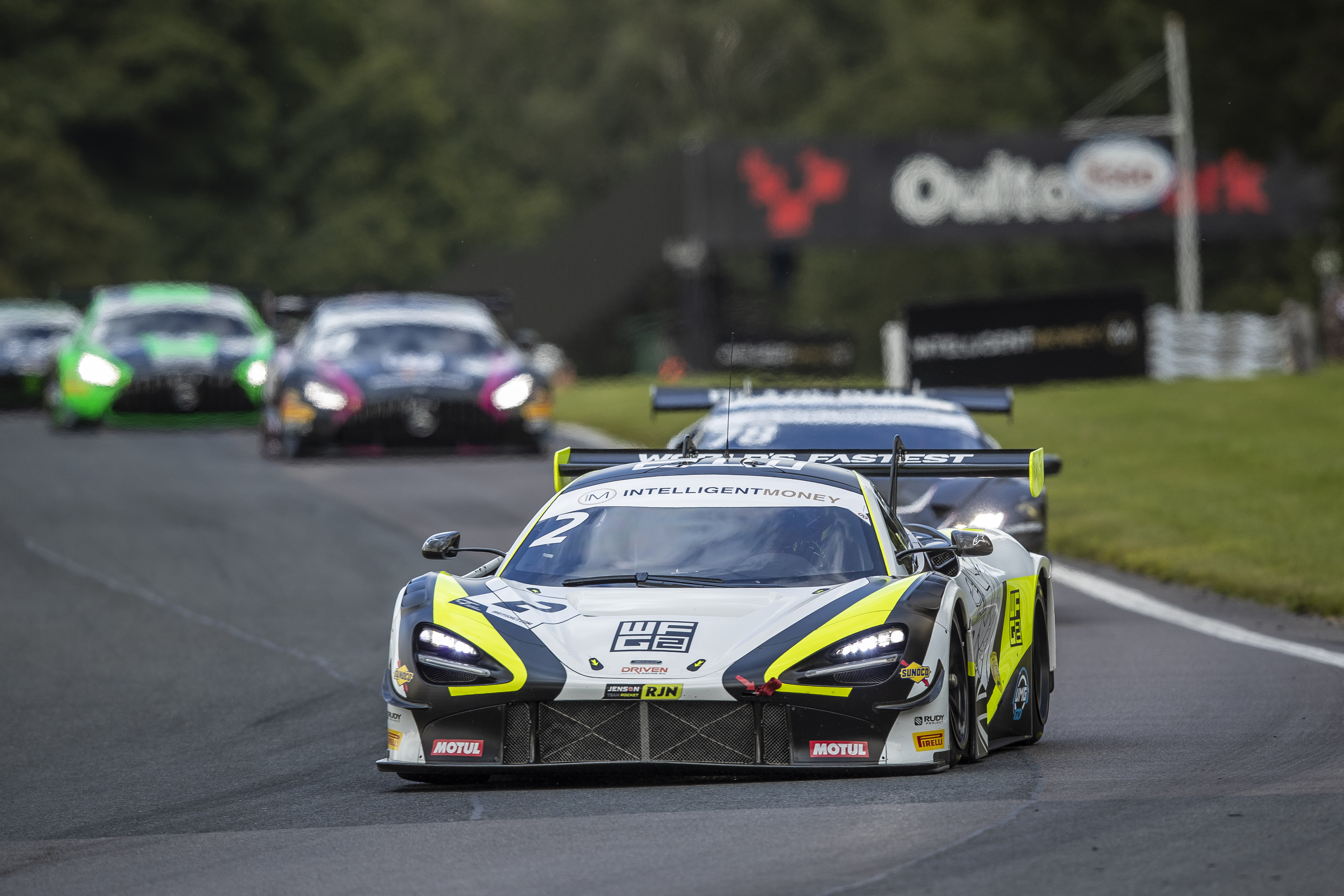 James Baldwin Jenson Team Rocket RJN McLaren British GT Championship Oulton Park 2020