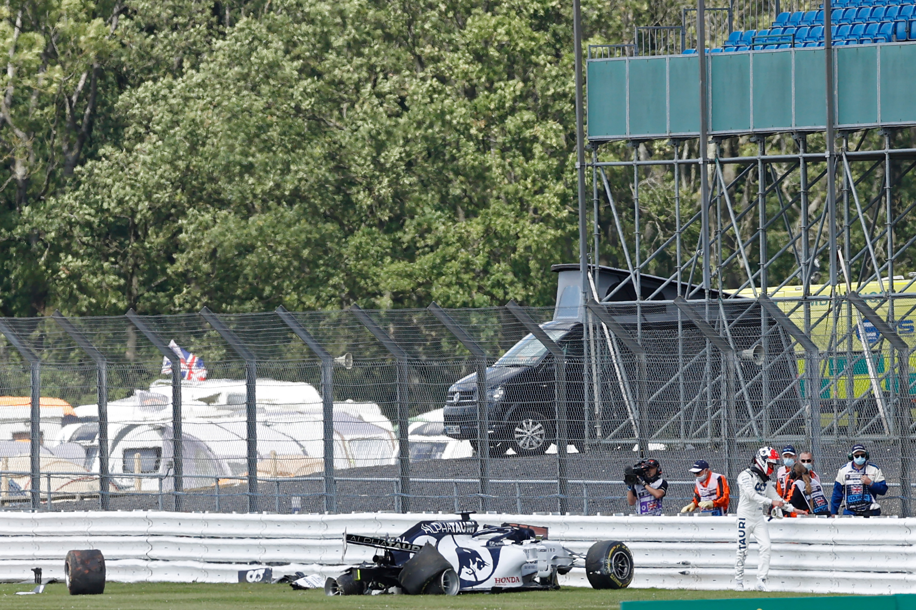 Motor Racing Formula One World Championship British Grand Prix Race Day Silverstone, England