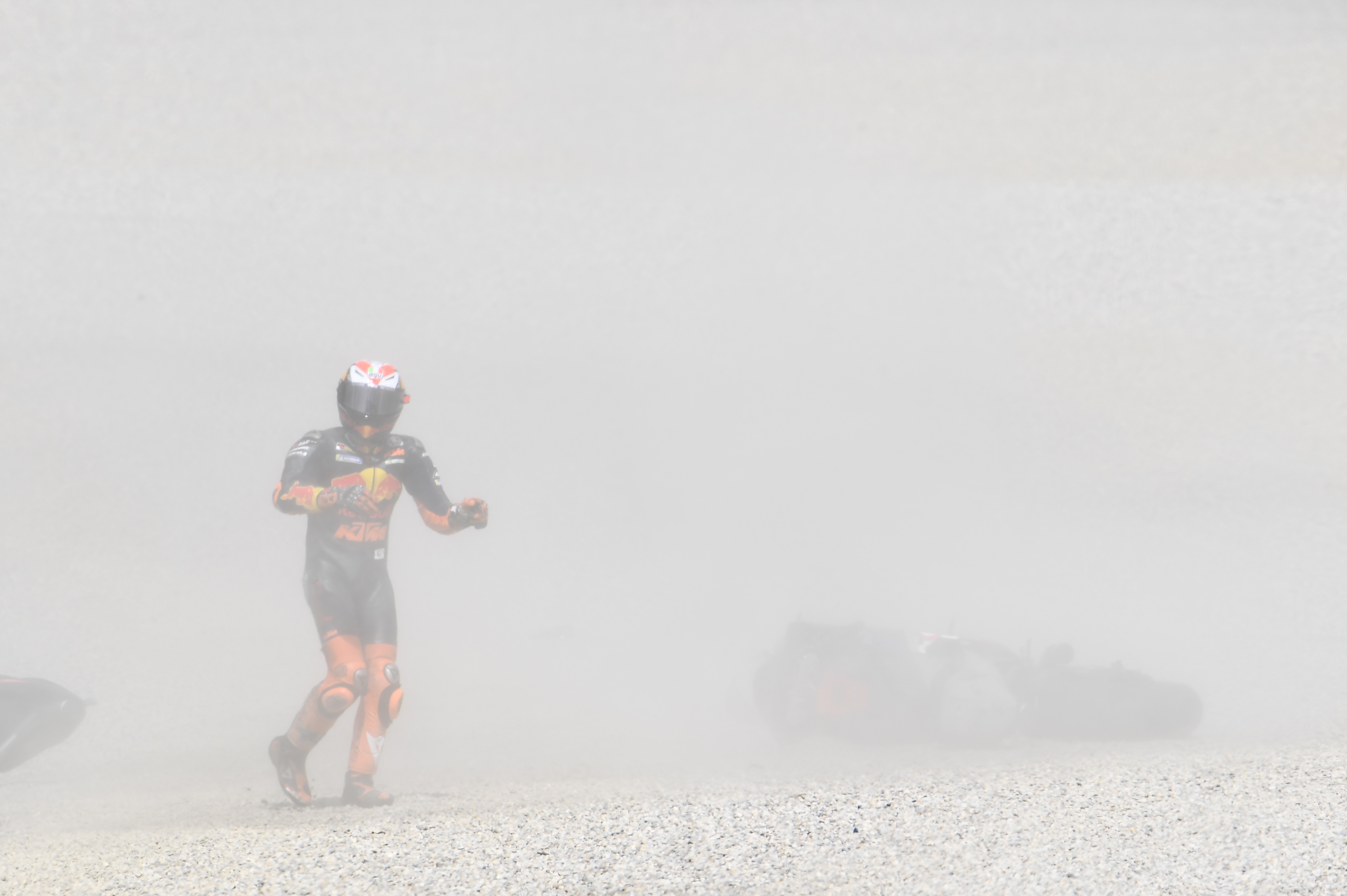 Miguel Oliveira, Pol Espargaro Crash, 2020 Austrian Motogp
