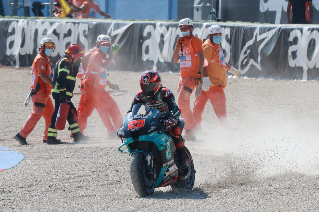 Quartararo and Vinales handle disaster very differently - The Race