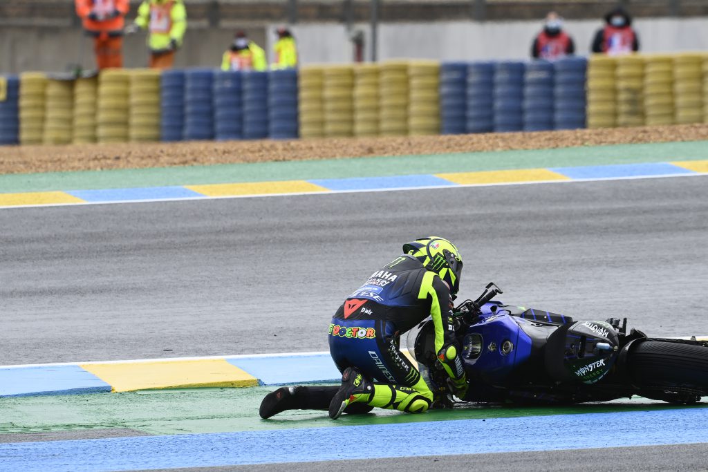 Why Does Valentino Rossi Keep Crashing The Race