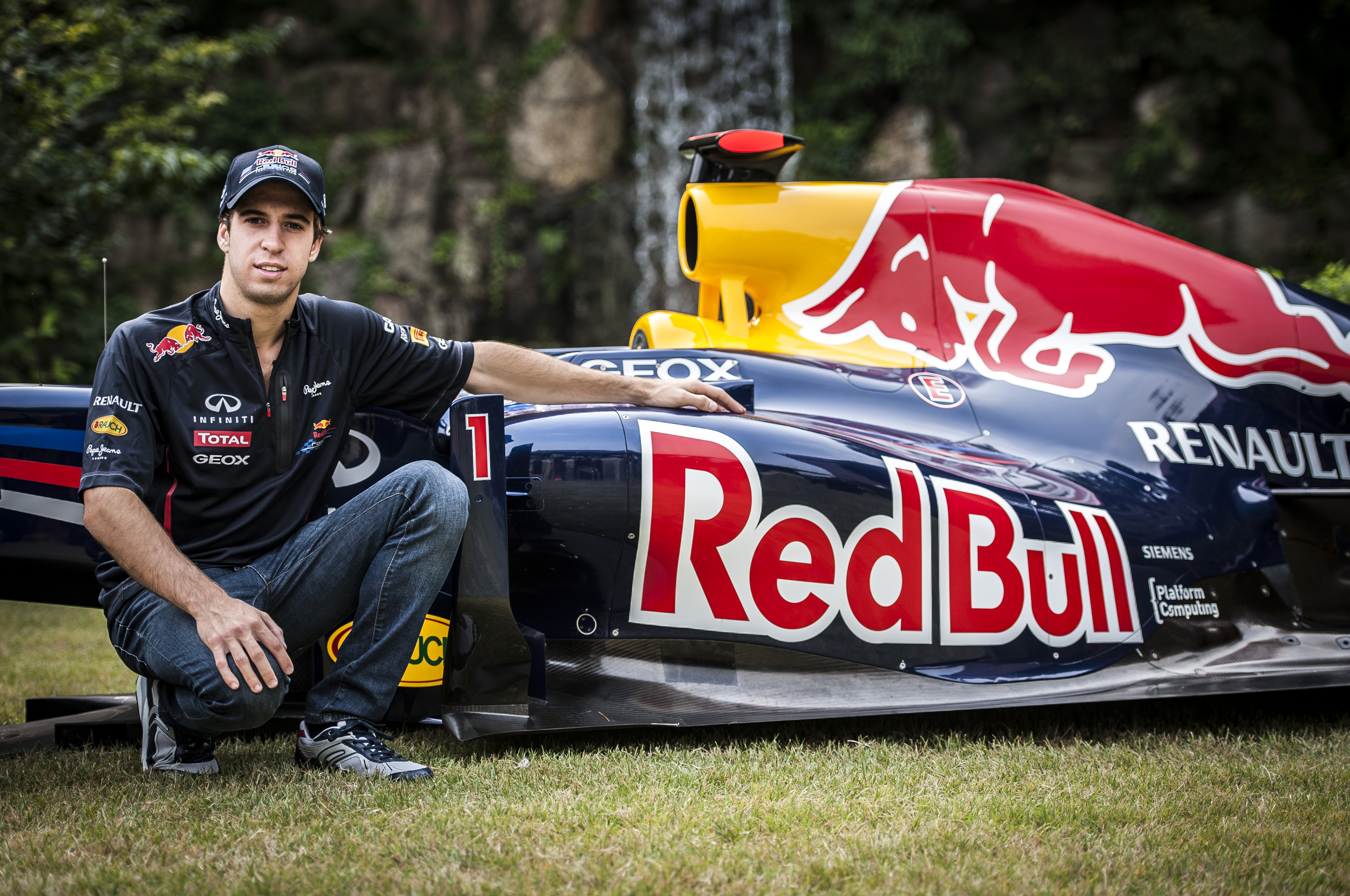 Antonio Felix Da Costa Red Bull F1 car 2013