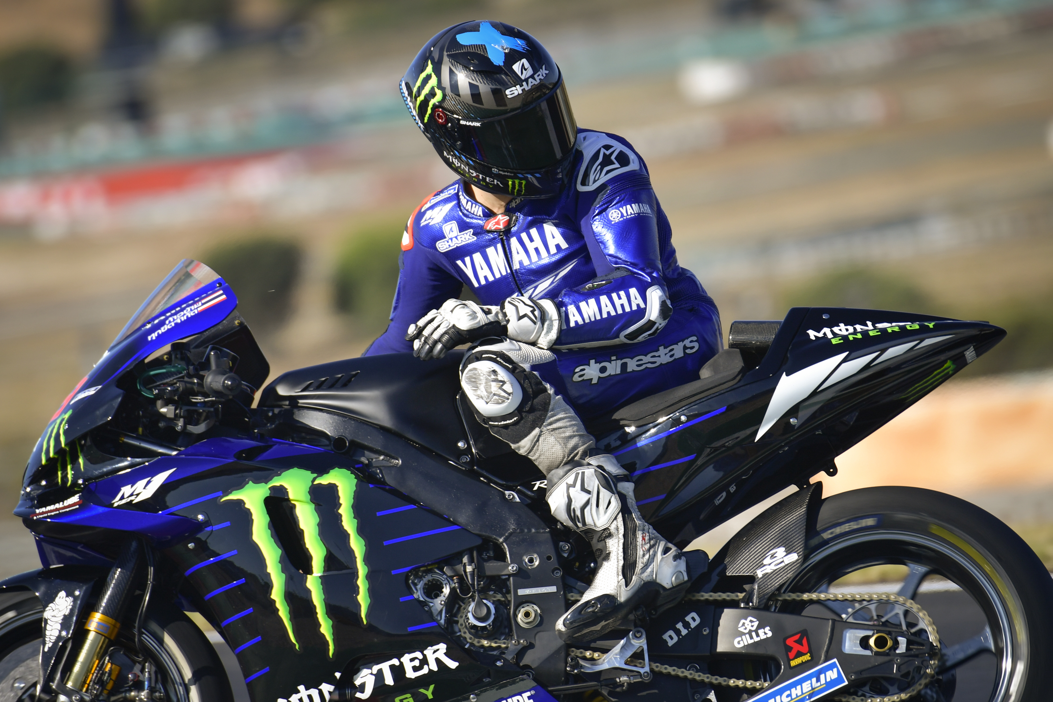 Jorge Lorenzo Yamaha Algarve test 2020