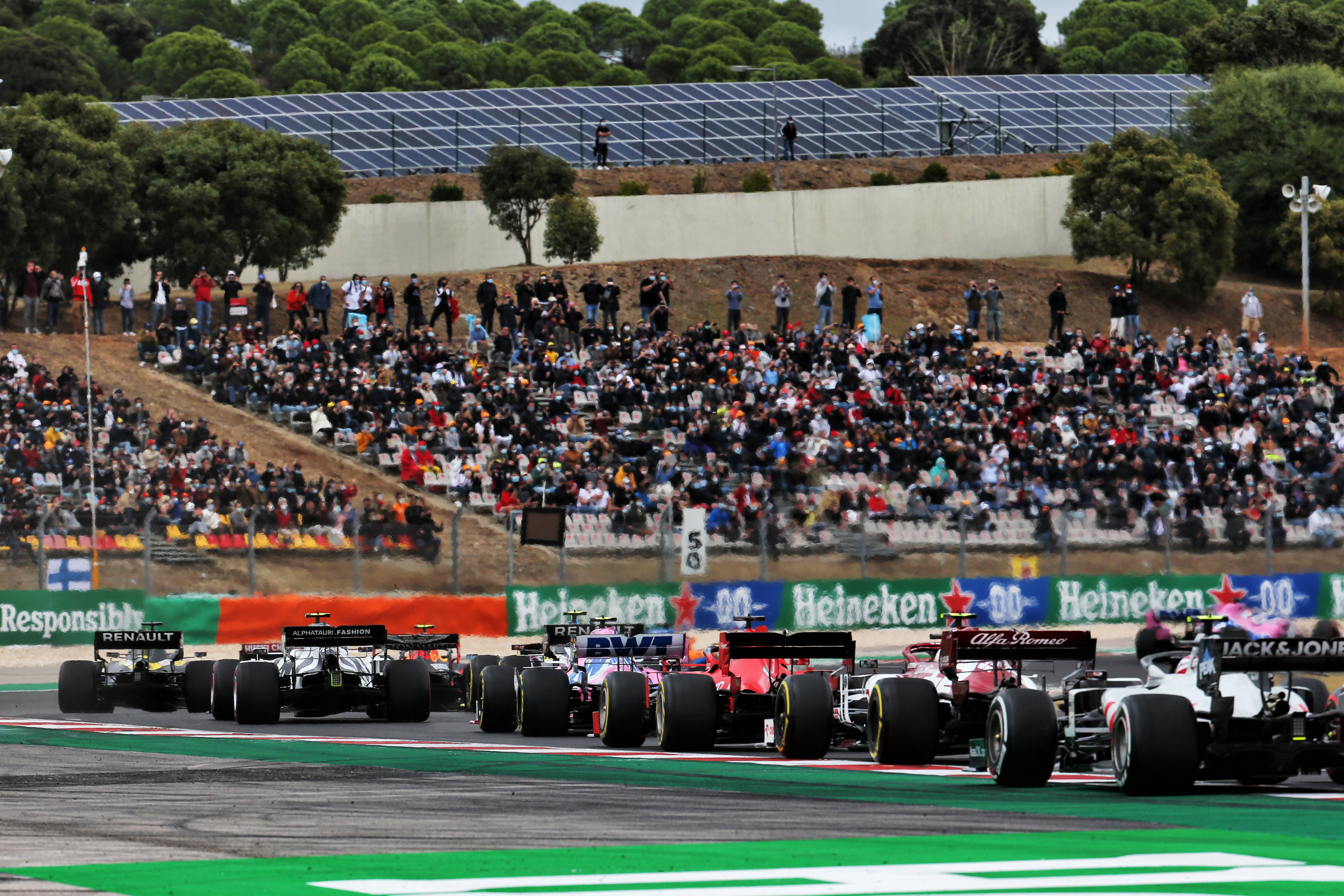 Motor Racing Formula One World Championship Portuguese Grand Prix Race Day Portimao, Portugal