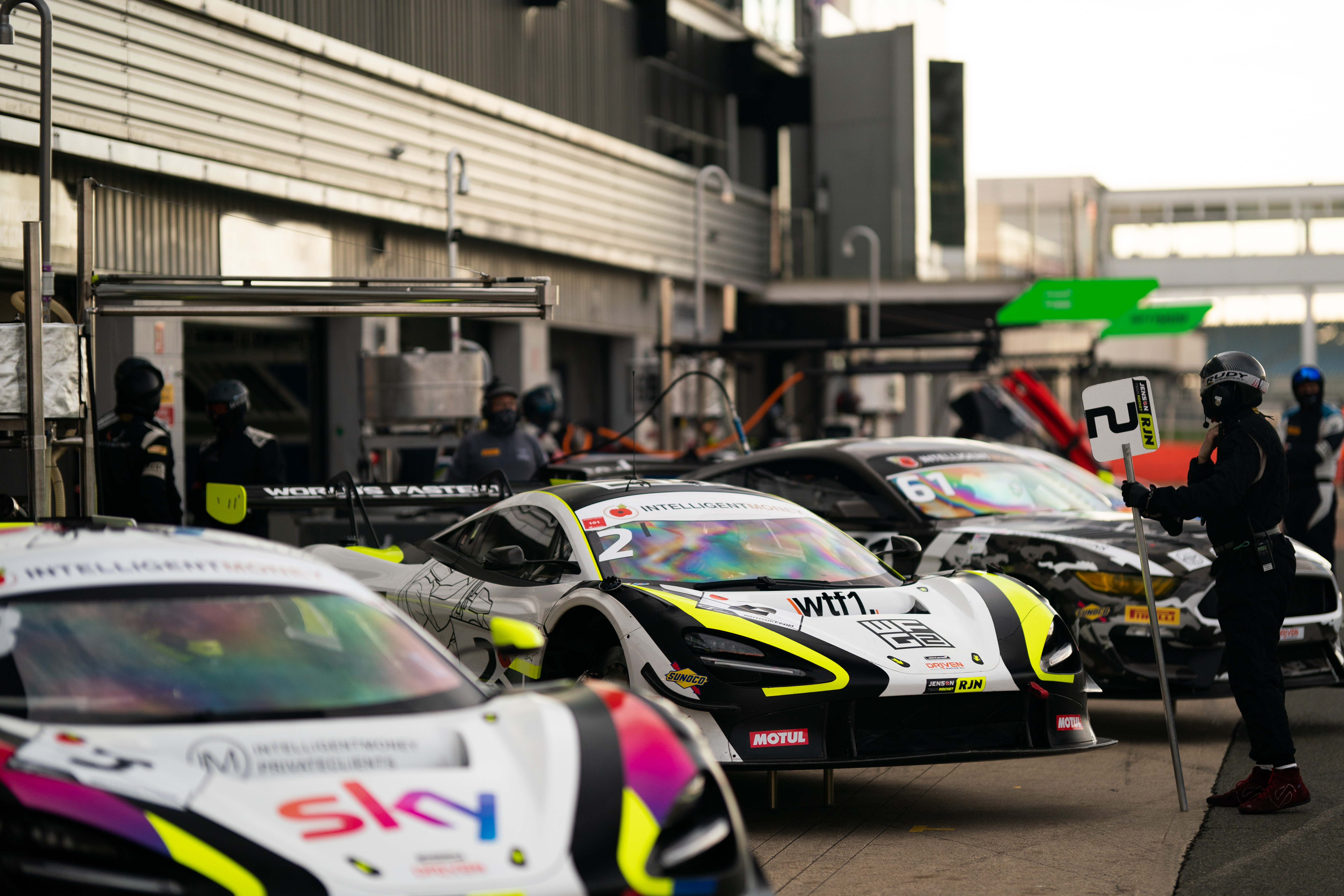 Jenson Team Rocket RJN McLarens Silverstone British GT 2020