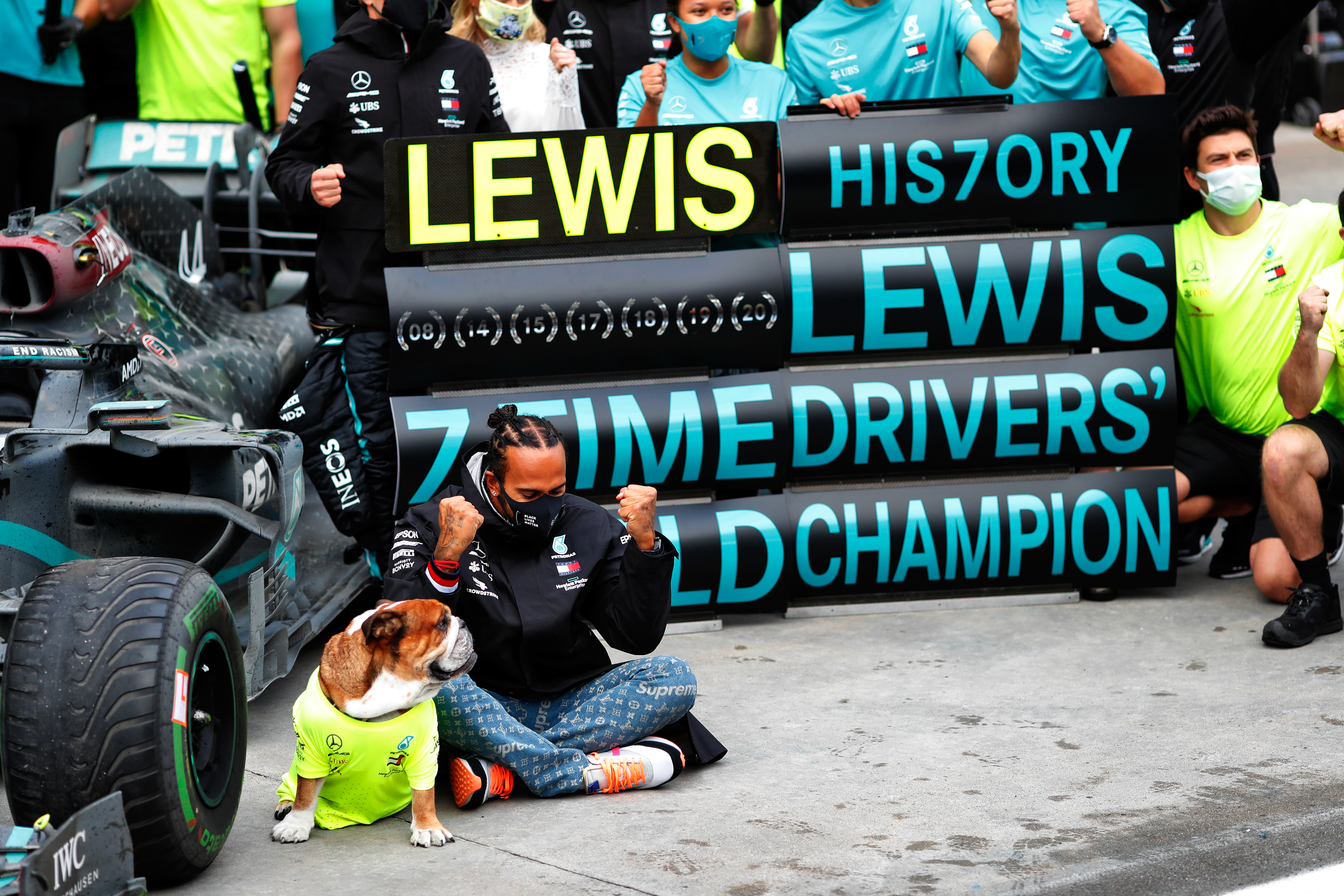 Lewis Hamilton wins 2020 F1 title
