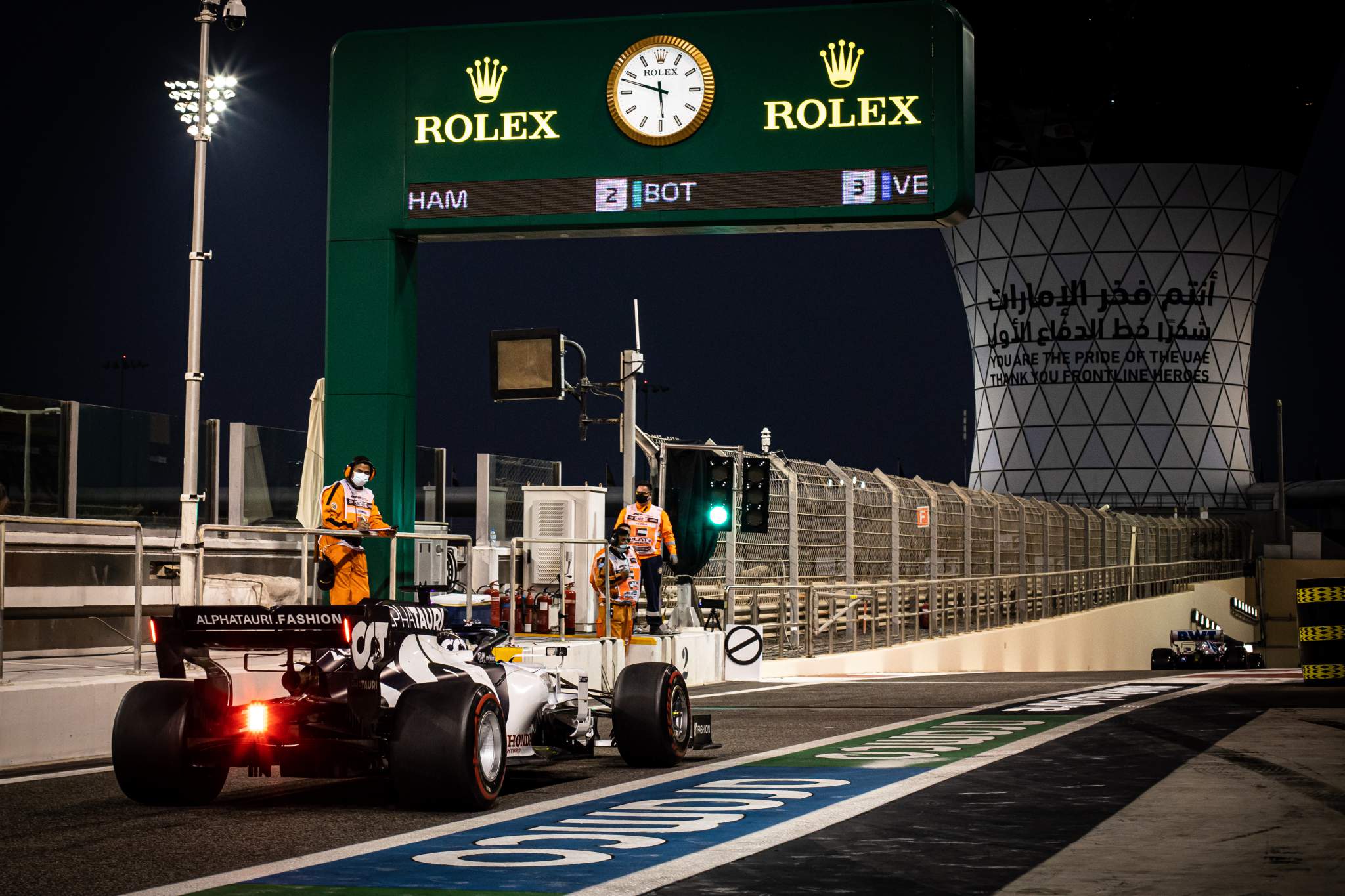 Daniil Kvyat AlphaTauri Abu Dhabi Grand Prix 2020