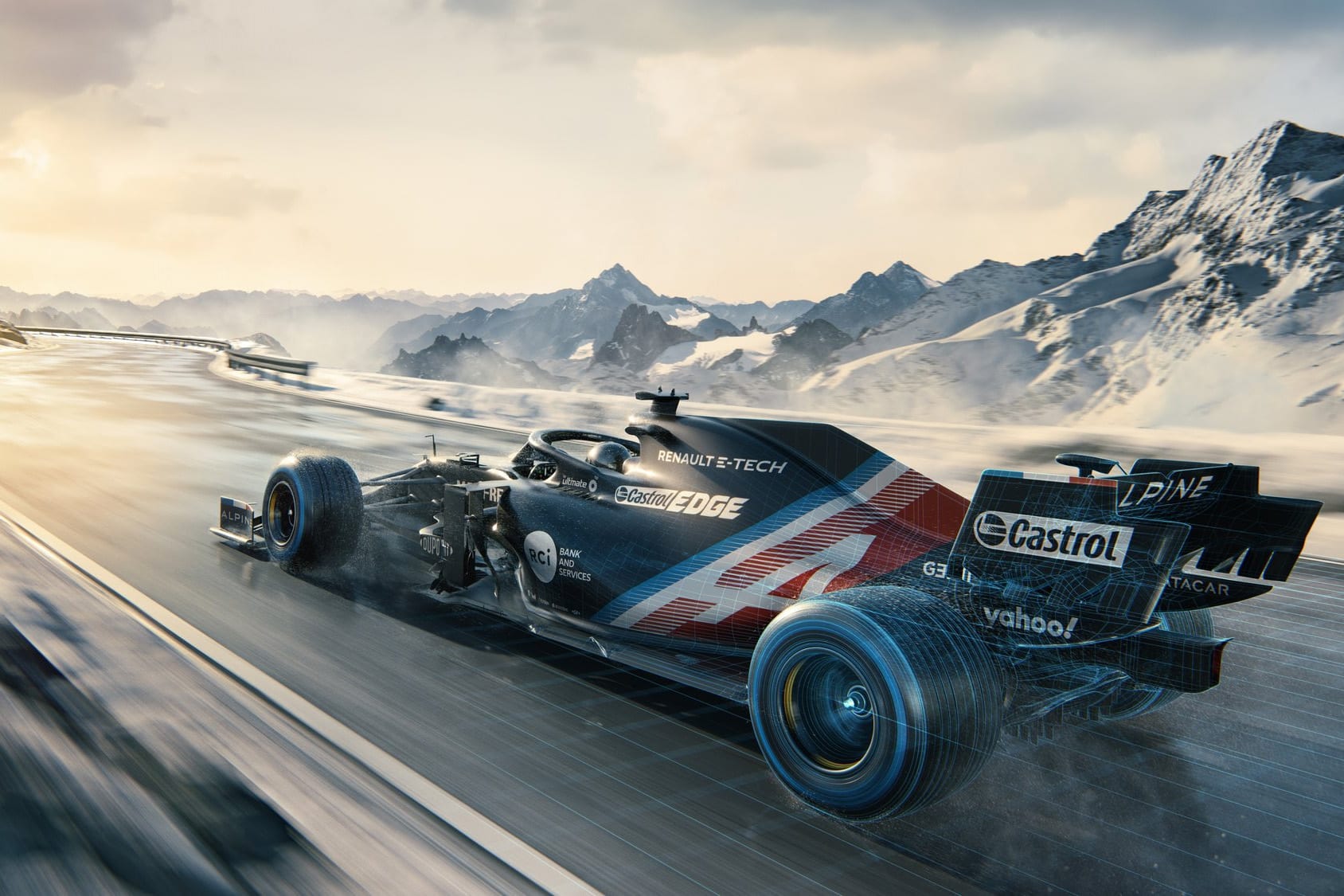 Alpine F1 interim livery