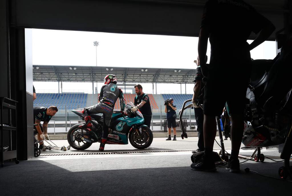 Fabio Quartararo Petronas SRT Yamaha Qatar MotoGP test 2020