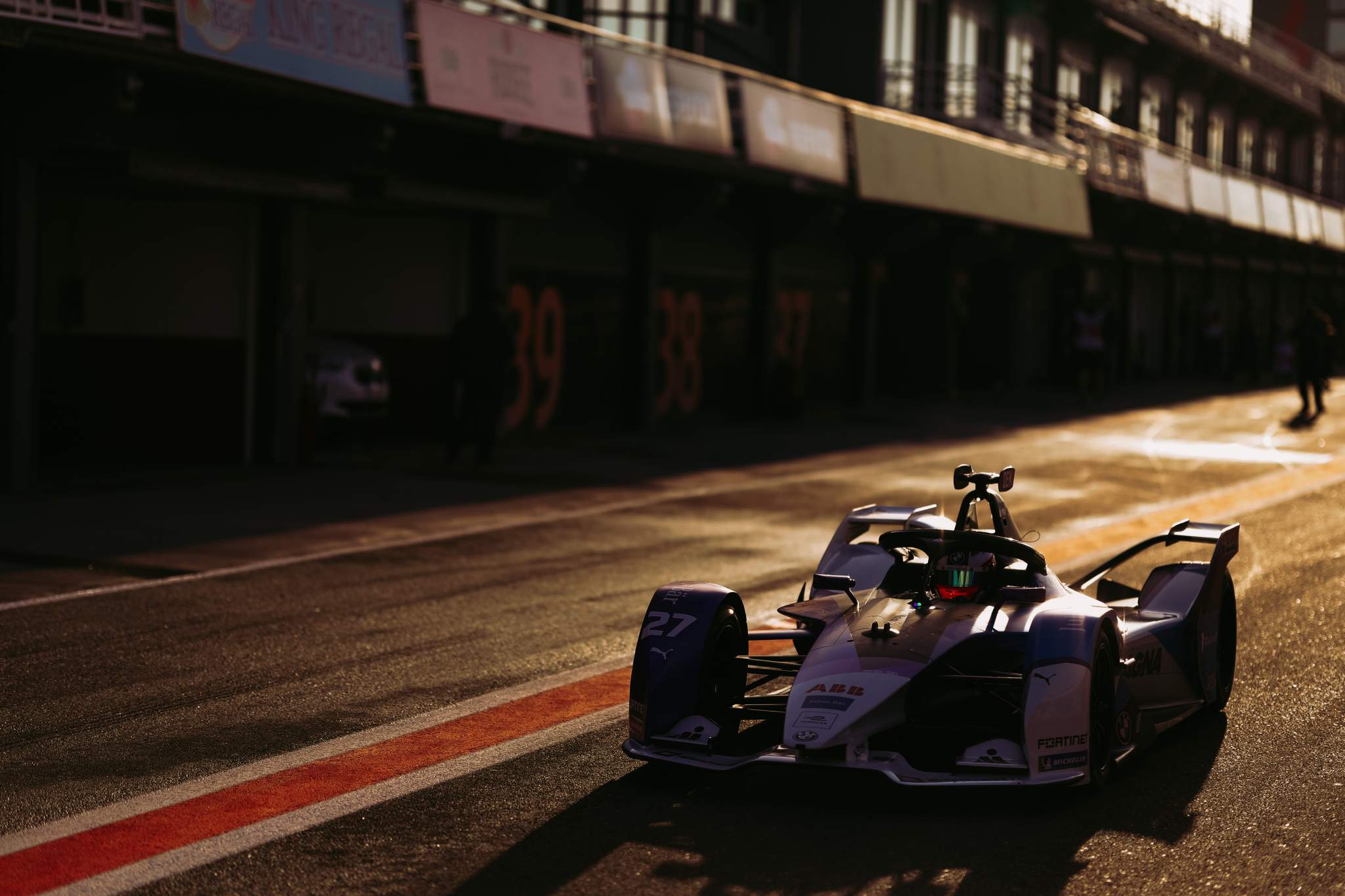Jake Dennis BMW Valencia Formula E test 2020