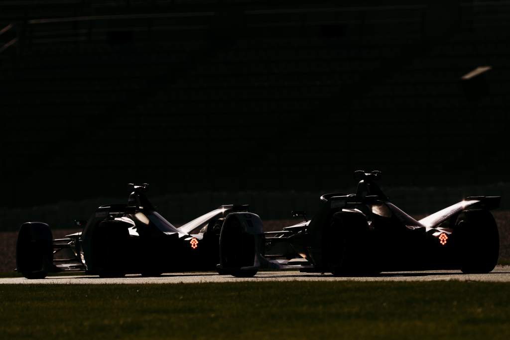 Formula E cars