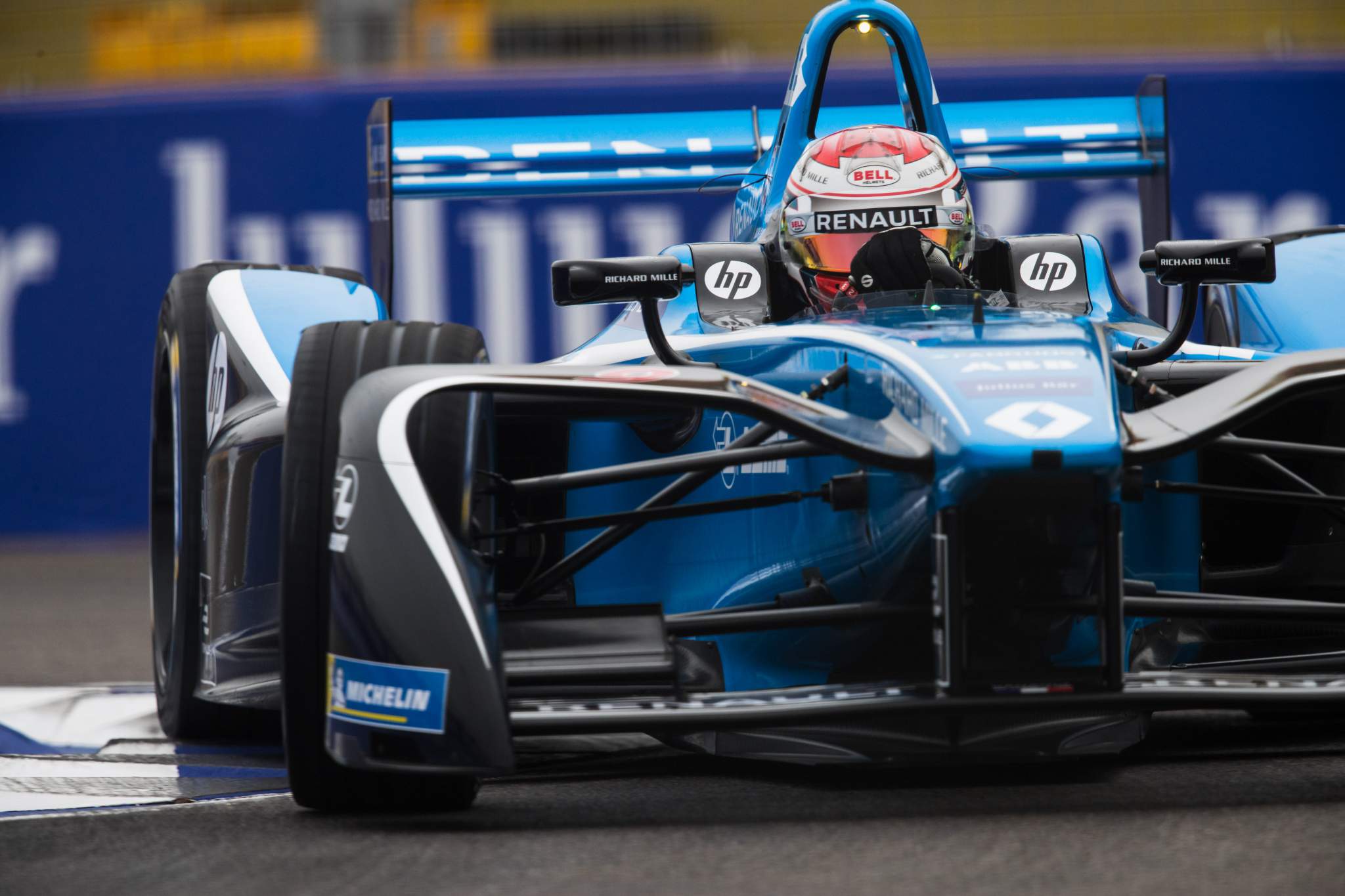 Alexander Albon Nissan Formula E test