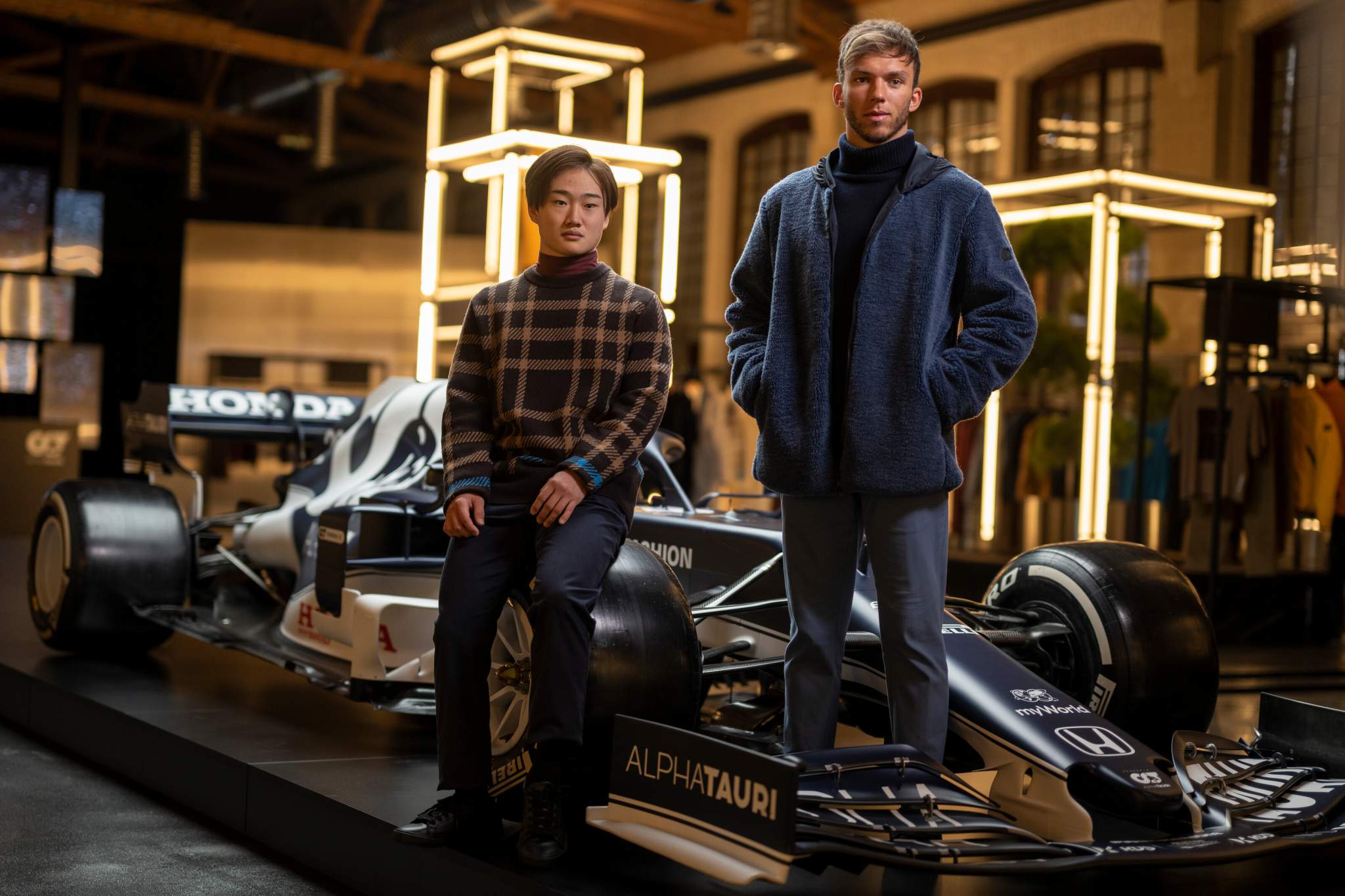 Yuki Tsunoda And Pierre Gasly
