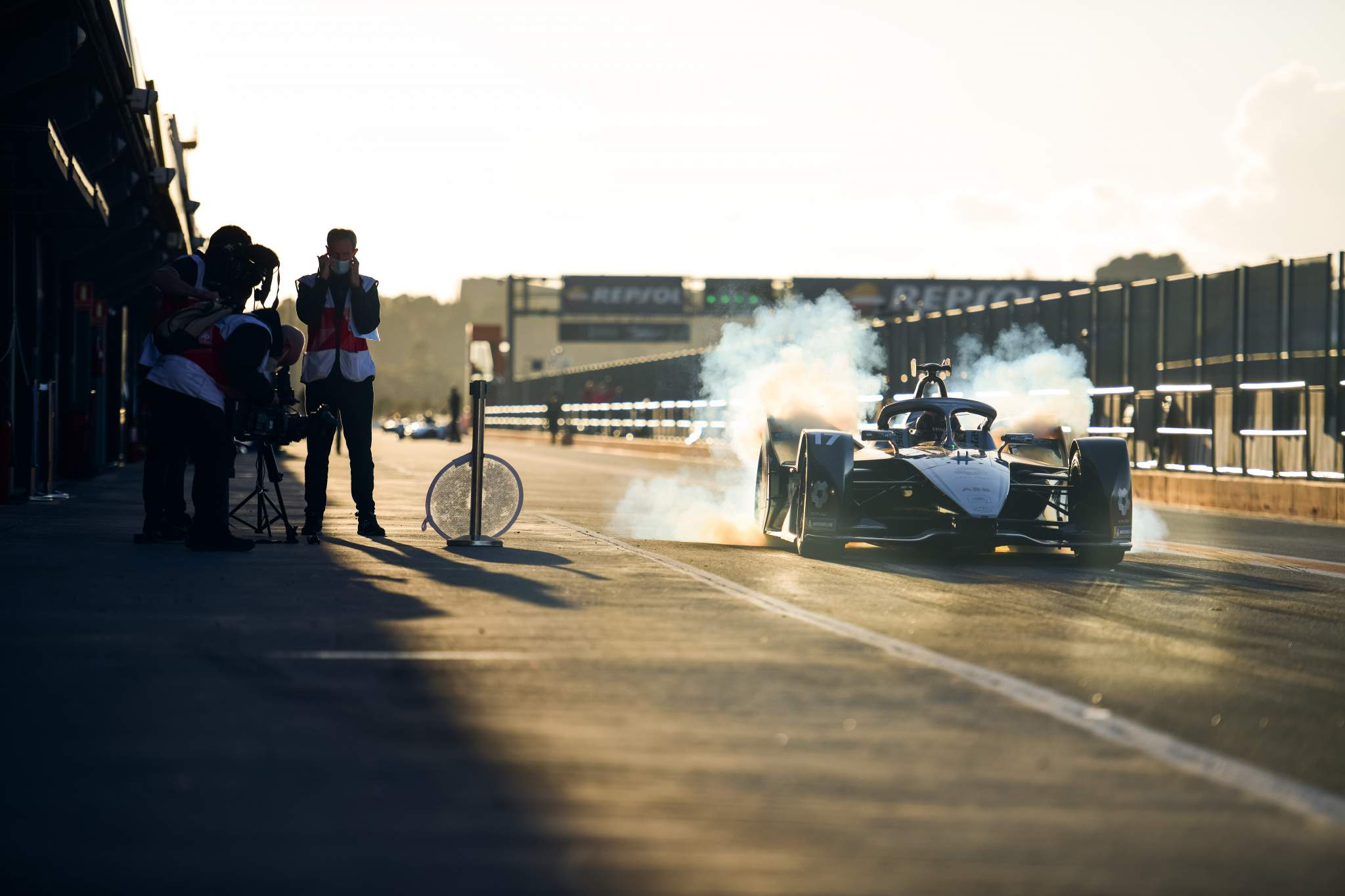 Nyck de Vries Mercedes Valencia Formula E testing 2020