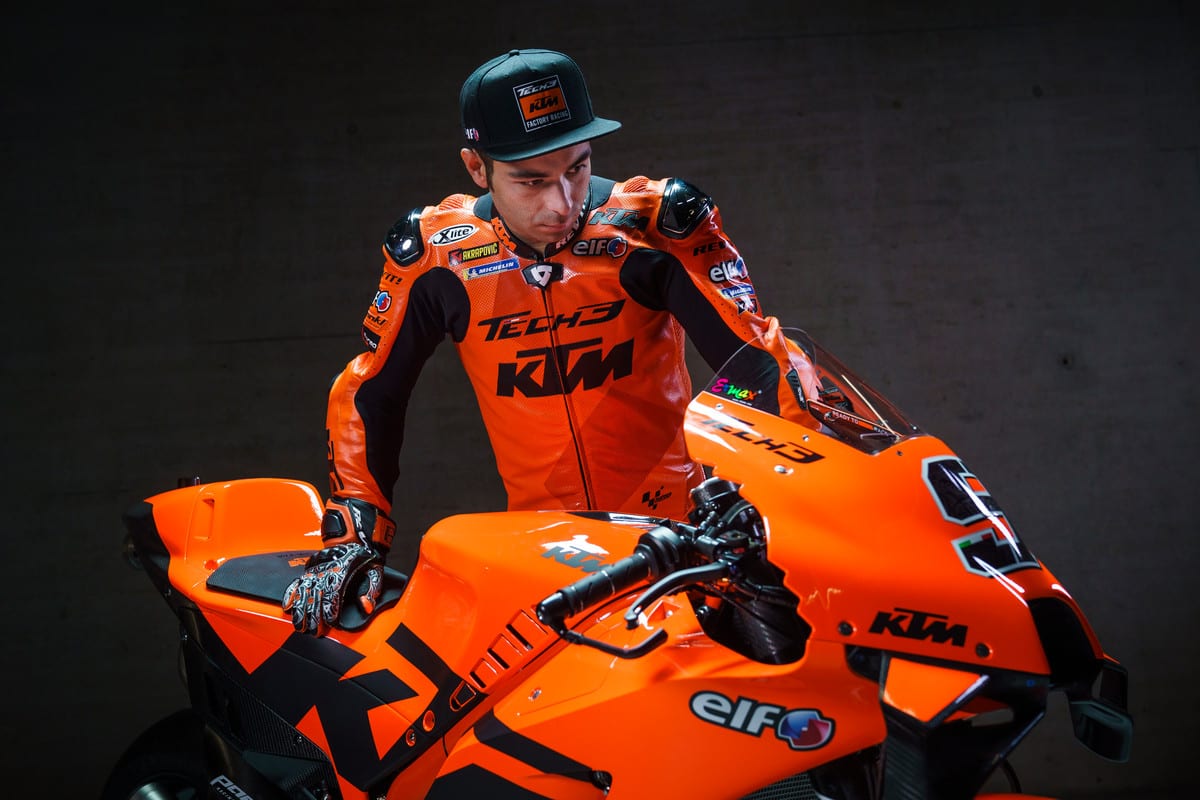 Danilo Petrucci Tech3 KTM MotoGP launch 2021