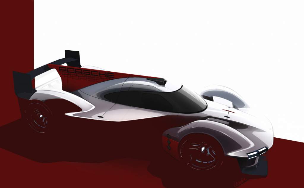 Porsche Motorsport Lmdh Teaser Front